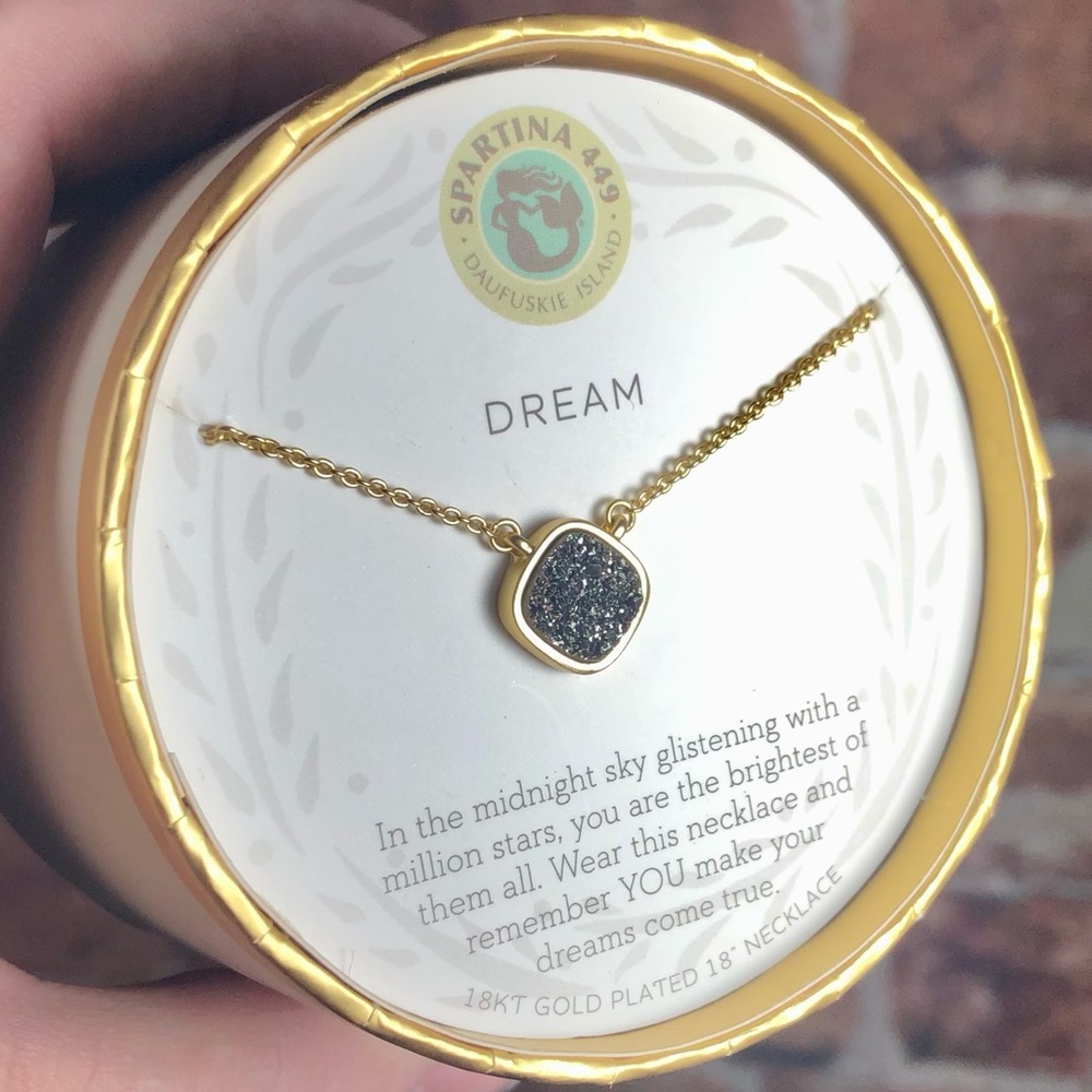 Necklace in Gift Box! 18” 18KT Gold Plated Charm!